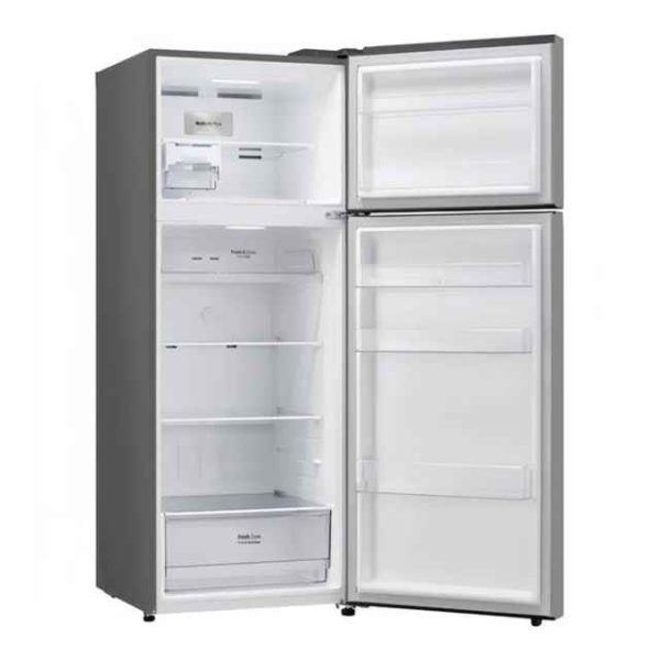 LG Double Door Refrigerator, 600L, Platinum Steel, GR-B642PFFQ (2)