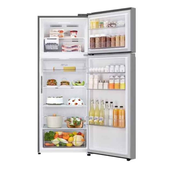 LG Double Door Refrigerator, 600L, Platinum Steel, GR-B642PFFQ (3)