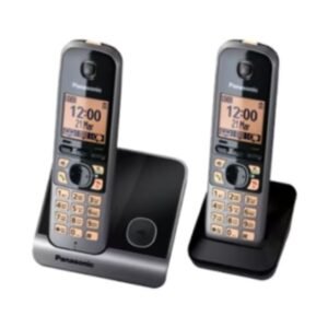 Panasonic KX-TG6712 DECT Digital Cordless Phone – 2 Handsets