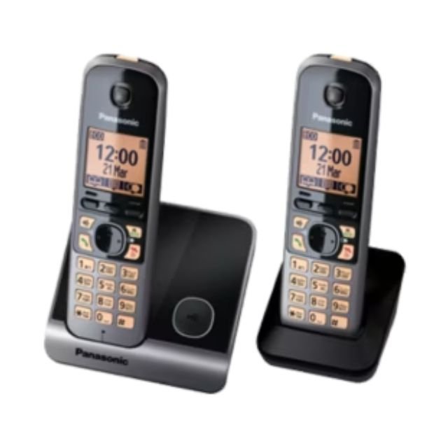 Panasonic KX-TG6712 DECT Digital Cordless Phone – 2 Handsets